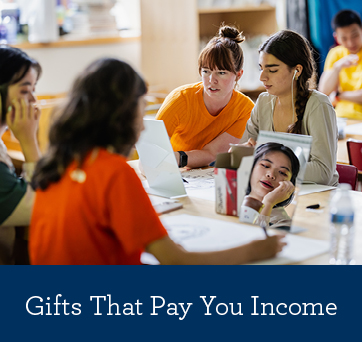 Performing ballerinas. Gifts That Pay You Income Rollover