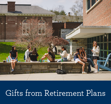 A student choir performing. Gifts of Retirement Plans Rollover
