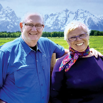 Scott ’62 and Kori Calvert ’67. Link to their story